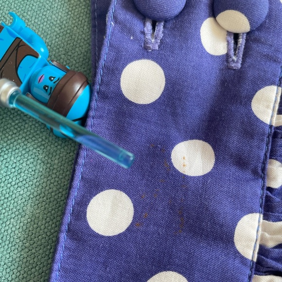 Vintage Laura Ashley Polka Dot Cotton Skirt - Picture 10 of 11